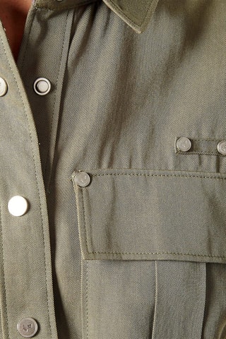 Robe chemise Cyril - Kaki