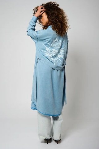 Robe chemise - Bleu clair
