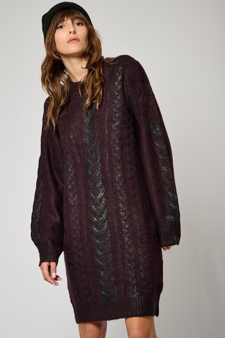 Robe pull Modi - Violet irisé