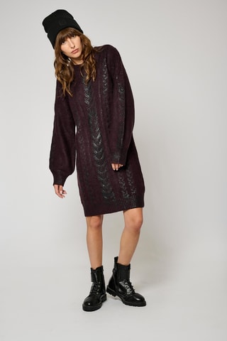 Robe pull Modi - Violet irisé