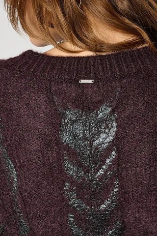 Robe pull Modi - Violet irisé