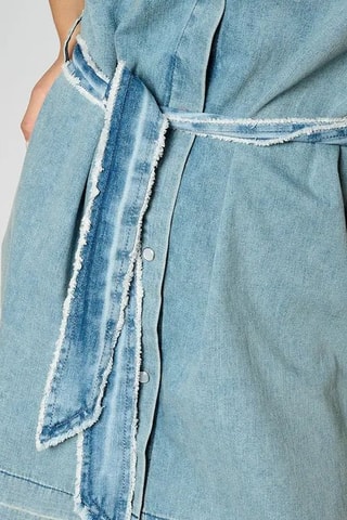 Robe chemise Boya - Bleu