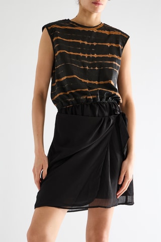 Robe sans manches Cera - Noir