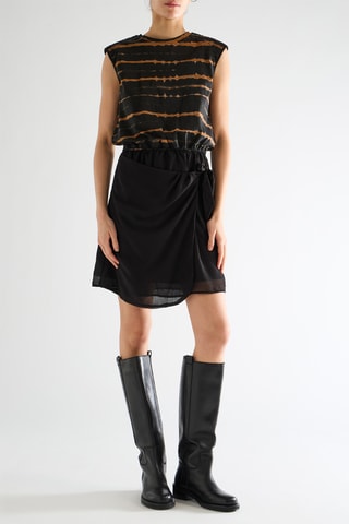 Robe sans manches Cera - Noir