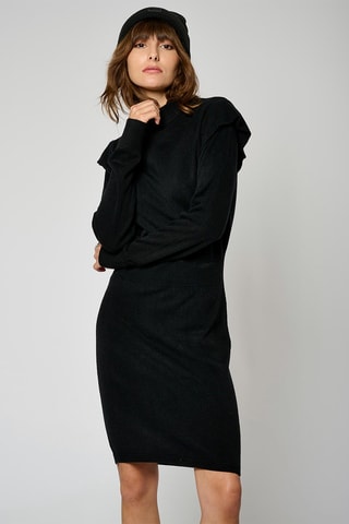 Robe pull Moji - Noir