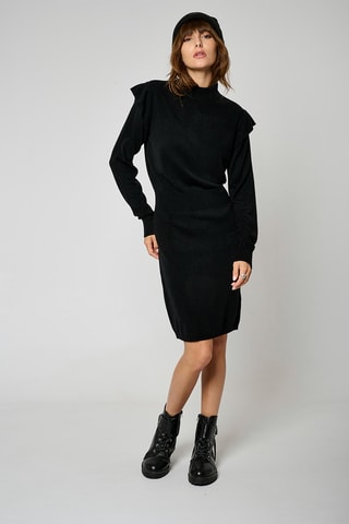 Robe pull Moji - Noir