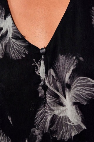 Robe coupe regular Flora Noir