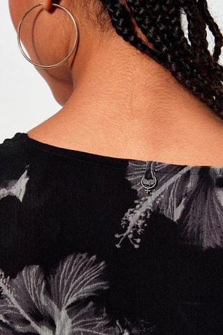 Robe coupe regular Flora Noir