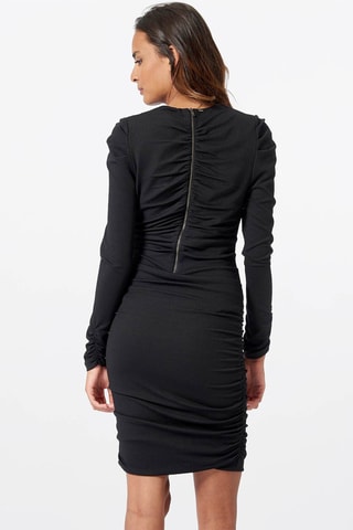 Robe drapée Nyne - Noir