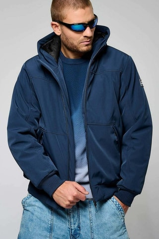 Blouson à capuche Royer - Bleu marine