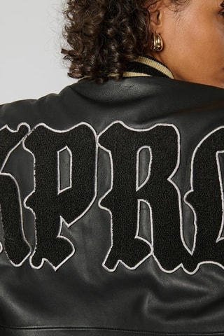 Blouson en cuir Sofa  - Noir