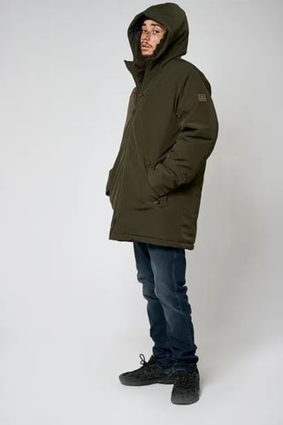 Parka regular à capuche Reyo  - Kaki