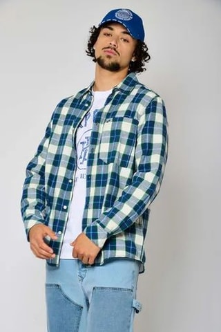 Chemise regular Kirk  - Bleu