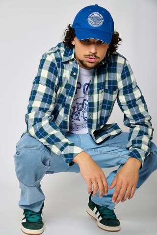 Chemise regular Kirk  - Bleu