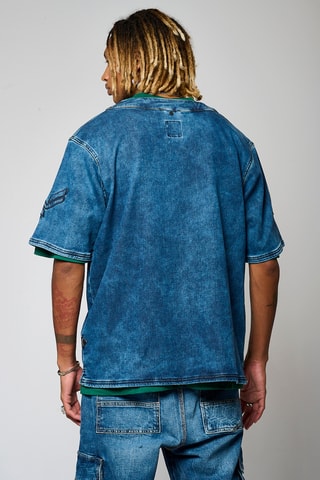 Chemise regular Akira - Bleu