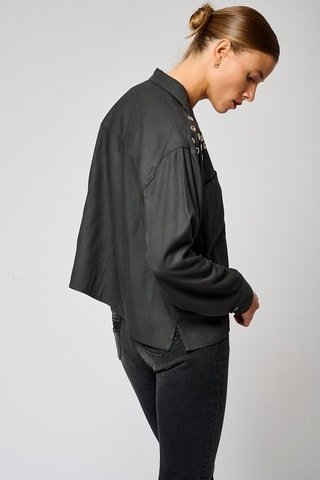 Chemise regular Mida  - Gris foncé