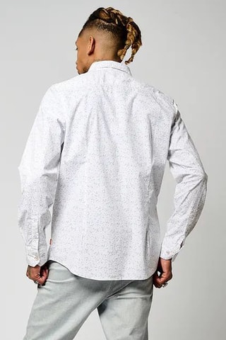 Chemise slim en coton biologique Bevy - Blanc