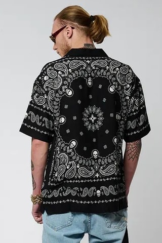 Chemise relaxed - Noir