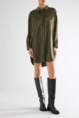 Robe chemise Siren - Kaki