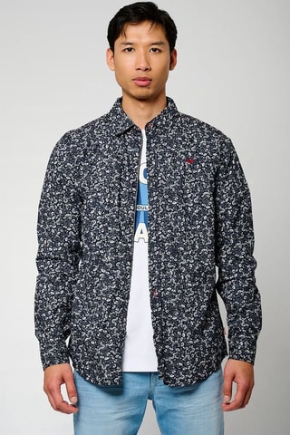 Chemise regular - Bleu