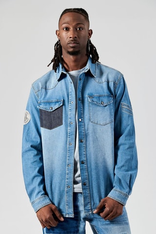 Chemise Daven - Bleu