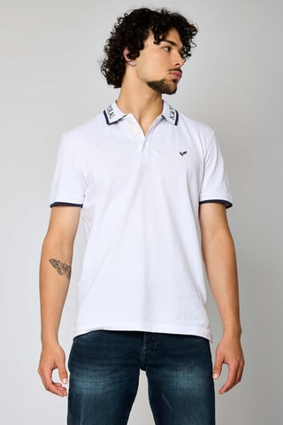 Polo en coton biologique Regio - Blanc