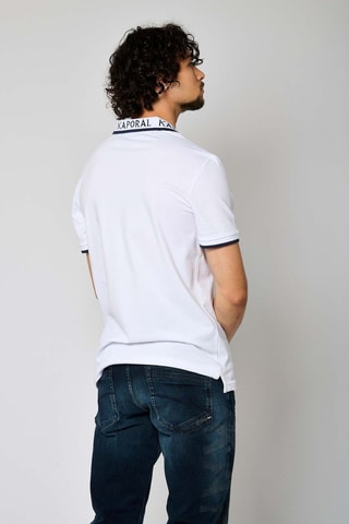 Polo en coton biologique Regio - Blanc