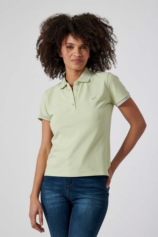 Polo en coton biologique Jule - Vert