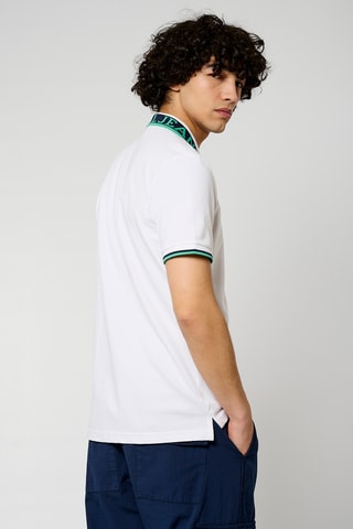 Polo en coton biologique Toby - Blanc