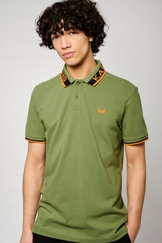 Polo en coton biologique Toby - Kaki