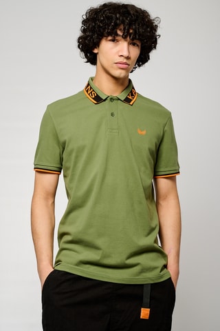 Polo en coton biologique Toby - Kaki