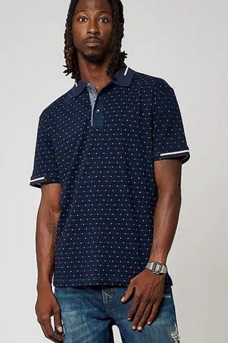 Biologisch Katoenen Polo Kevin- Marineblauw