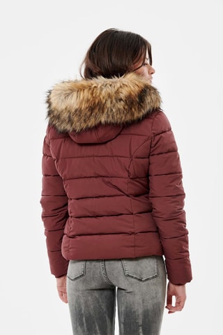 Doudoune à capuche Dabby - Rouge