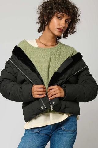 Doudoune regular Mabby - Noir