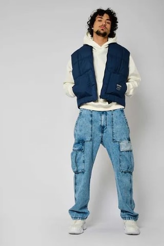 Doudoune regular matelassée Ringo - Bleu marine