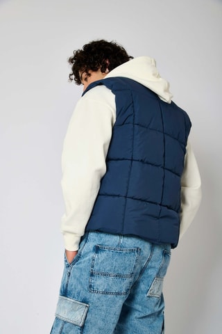 Doudoune regular matelassée Ringo - Bleu marine