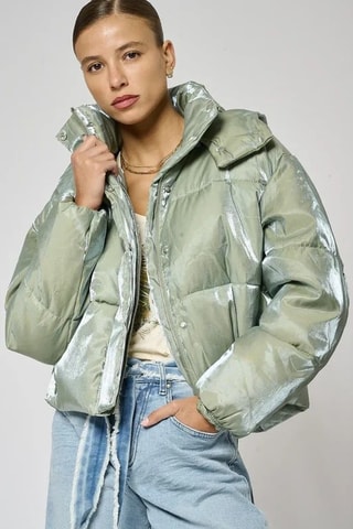 Doudoune regular Saki  - Kaki