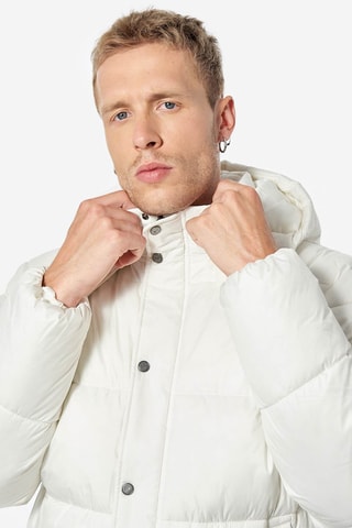 Doudoune à capuche Simon - Ecru