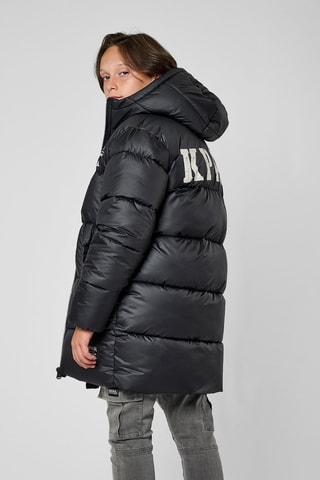 Doudoune à capuche Menzo - Noir