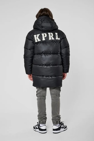 Doudoune à capuche Menzo - Noir