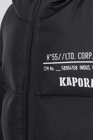 Doudoune à capuche Menzo - Noir