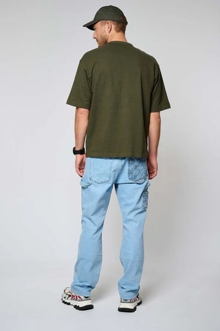 T-shirt oversize Vivek - Kaki