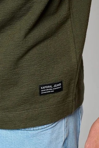 T-shirt oversize Vivek - Kaki