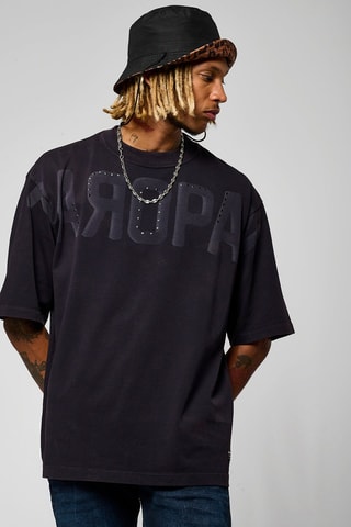 T-shirt oversize Kyoto - Noir