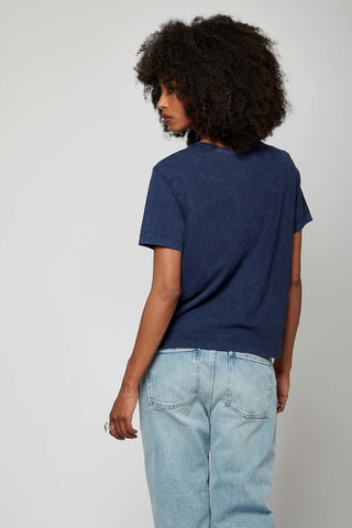 T-shirt Salto - Marineblauw