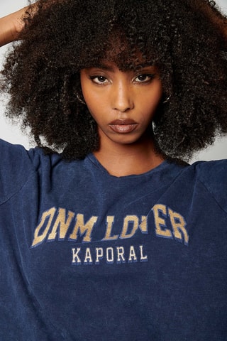 T-shirt Salto - Marineblauw