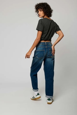 T-shirt en coton biologique Signe - Gris foncé