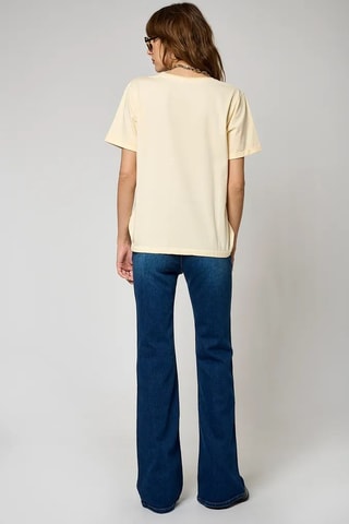 T-shirt regular Solar - Jaune clair