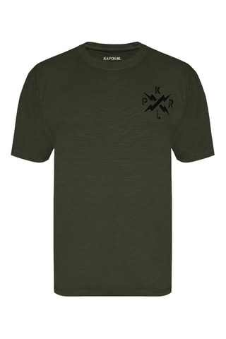 T-shirt regular en coton biologique Vito - Kaki