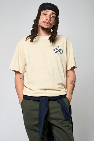 T-shirt regular en coton biologique Vito - Blanc